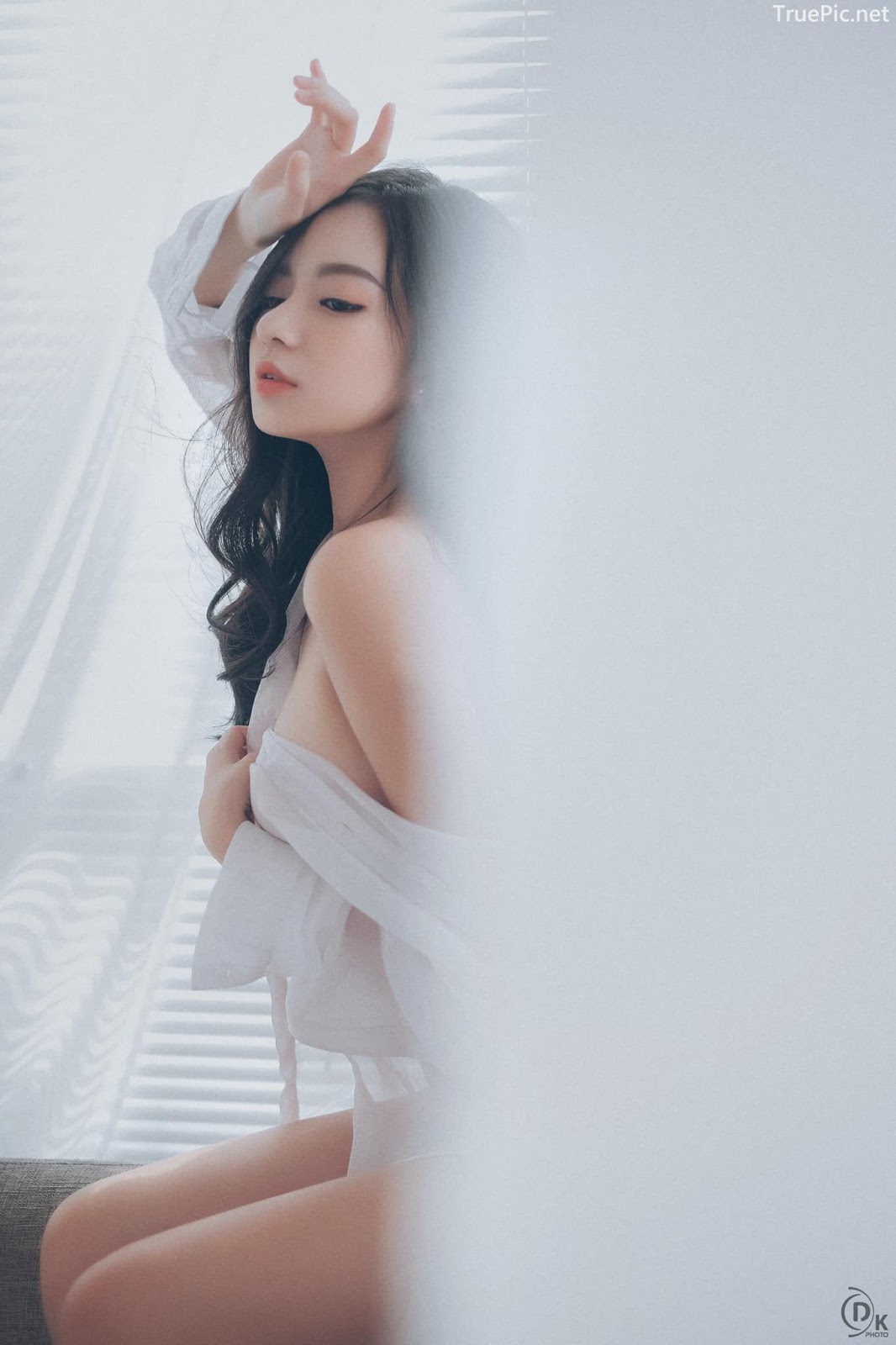 Vietnamese Sexy Model - Vu Ngoc Kim Chi - Beautiful in white - TruePic.net- Picture 10