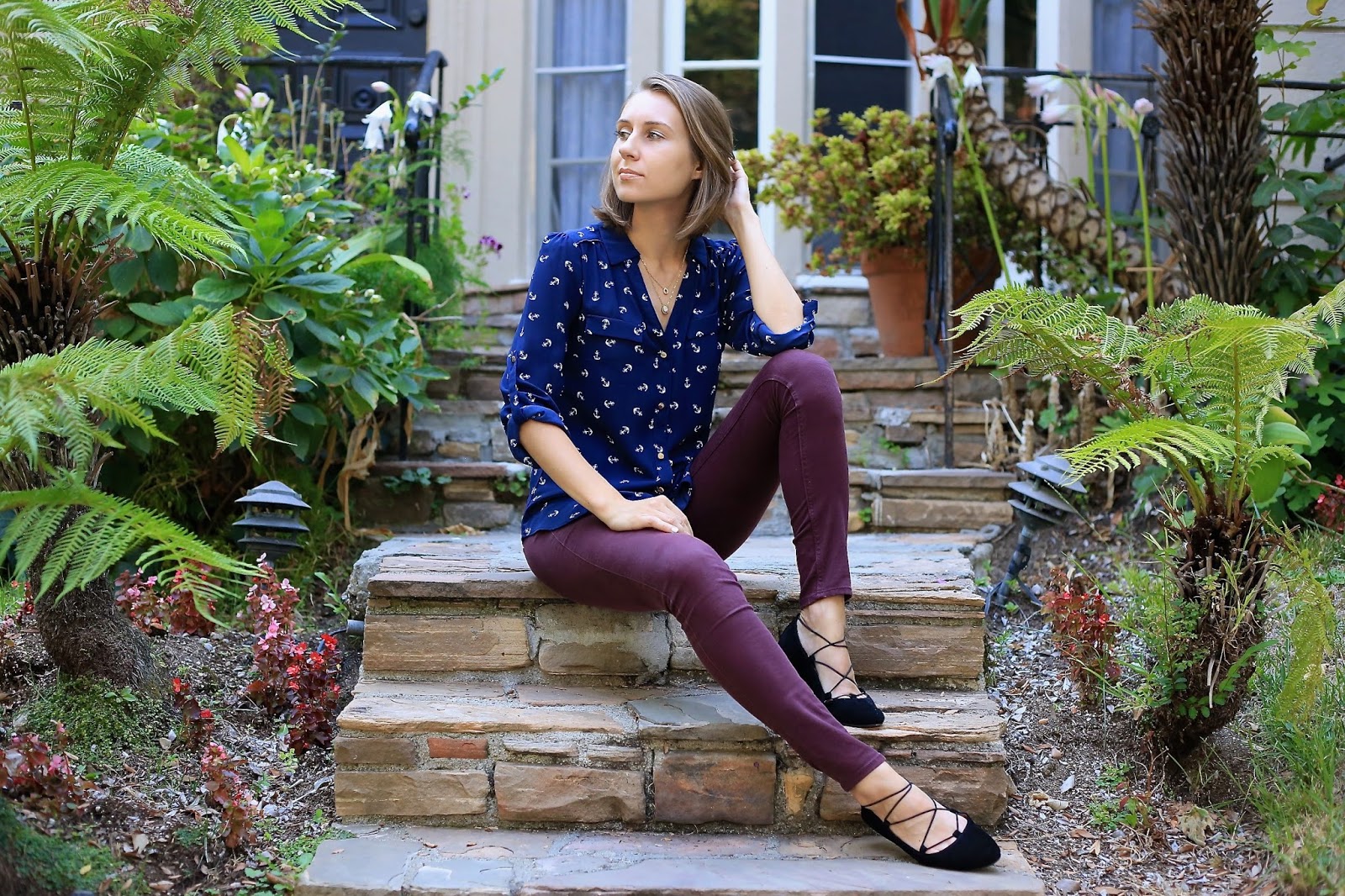 lucky brand lace up flats