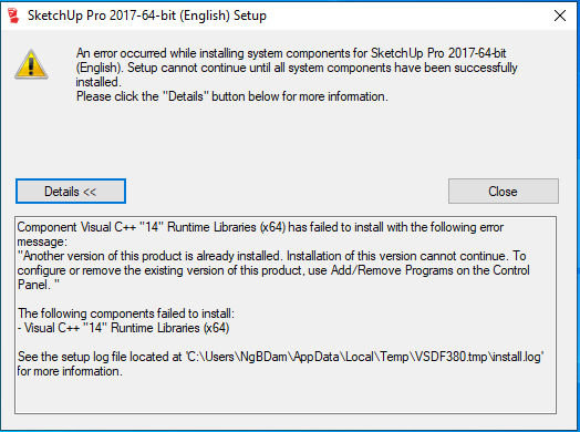 visual c++ 14 runtime libraries (x64) visual c++ 14 runtime libraries (x64)