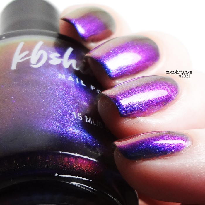xoxoJen's swatch of KBShimmer No Illusions