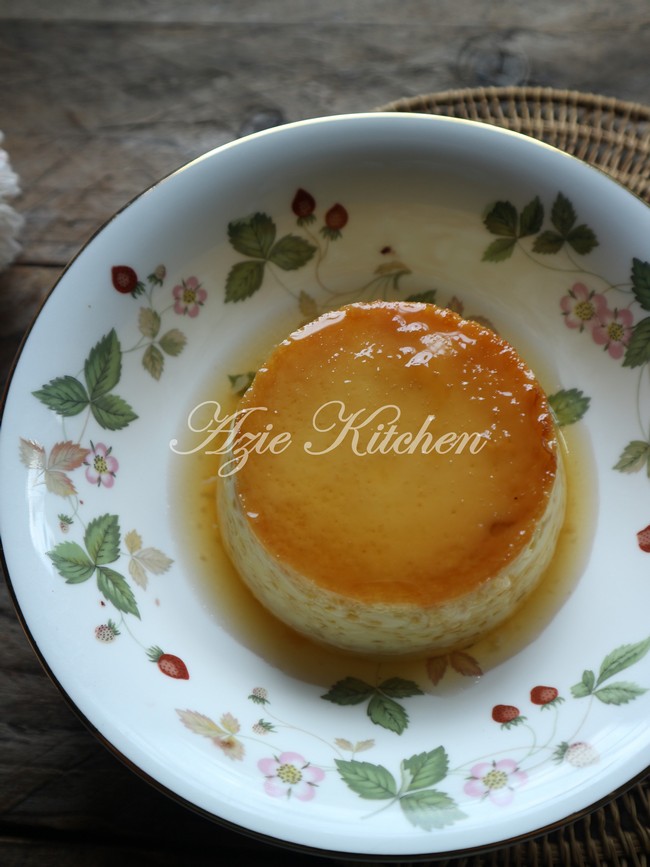 Puding Karamel Sedap dan Simple Azie Kitchen