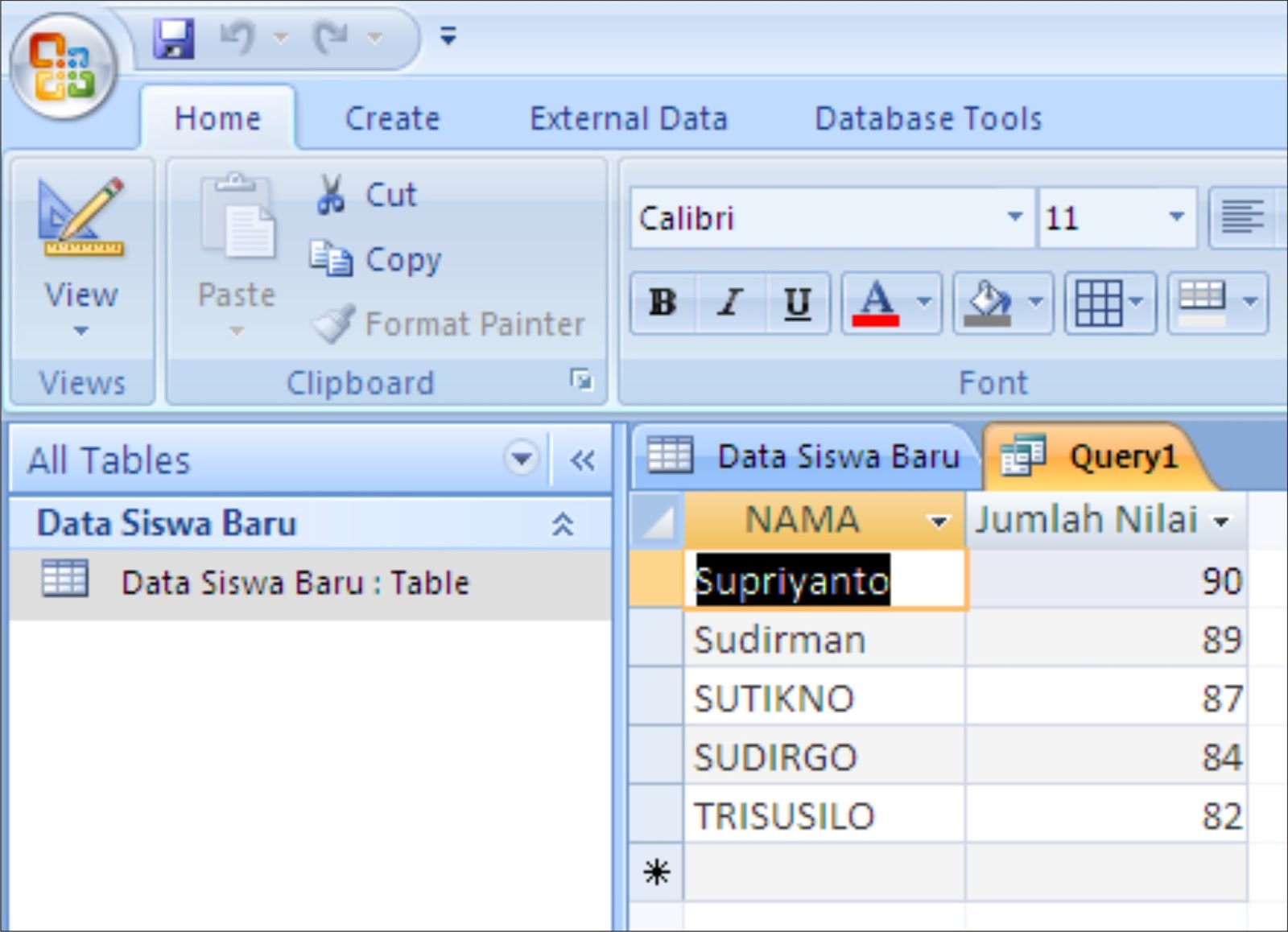Easy way to use Microsoft Access