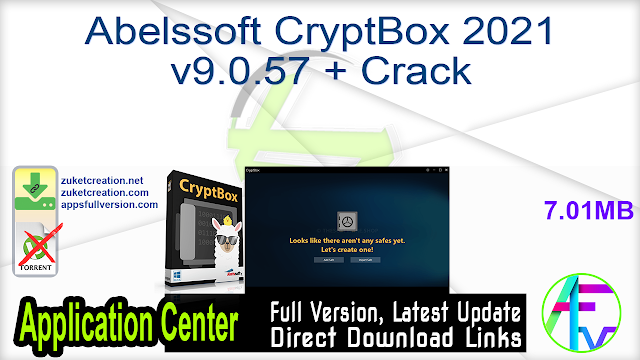 Abelssoft CryptBox 2021 v9.0.57 + Crack