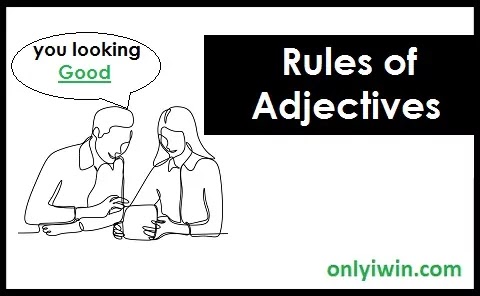 Rules of Adjectives - Only I Win