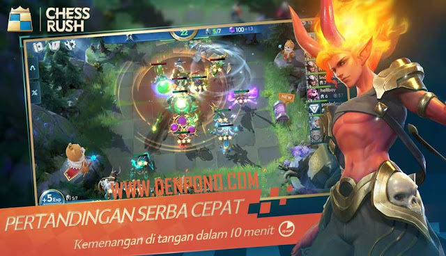 Resmi! Tencent Rilis Game Auto Battler Mobile Bernama "Chess Rush"