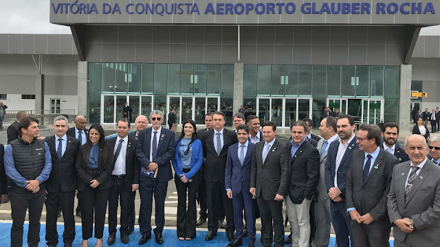 'Povo baiano lhe recebe com muita emoção', diz ACM Neto a Bolsonaro