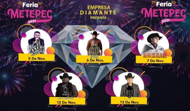 Conciertos Palenque Feria Metepec 2021 Conciertos Palenque Feria Metepec 2021