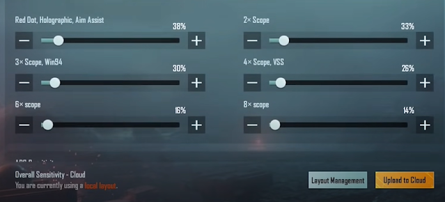 Lanjutan dari Settingan Sensitivitas Kamera PUBG Mobile Lanjutan dari Settingan Sensitivitas Kamera PUBG Mobile
