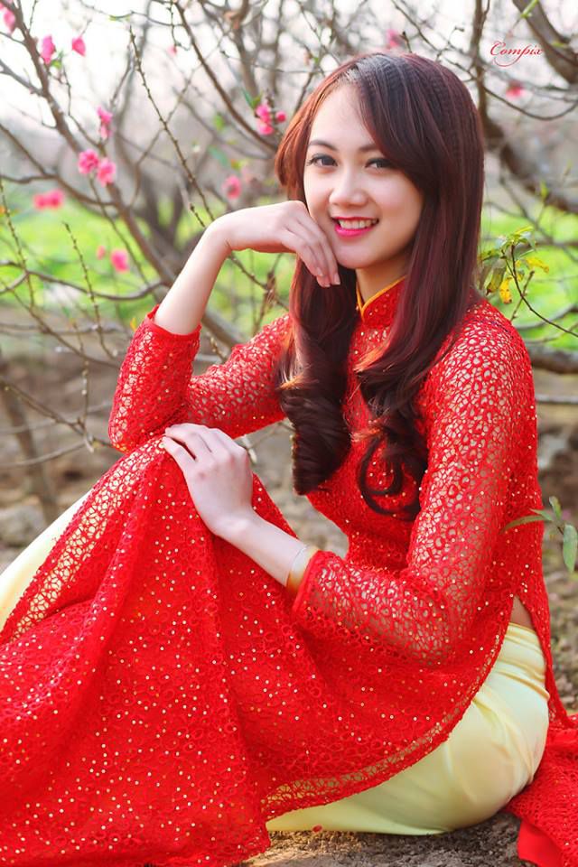 Tuyển tập girl xinh gái đẹp Việt Nam mặc áo dài đẹp mê hồn #39 - 4