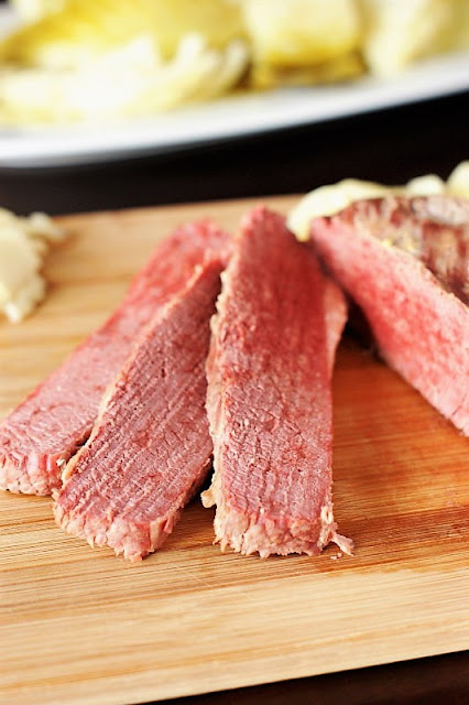 Sliced Corned Beef Brisket Image