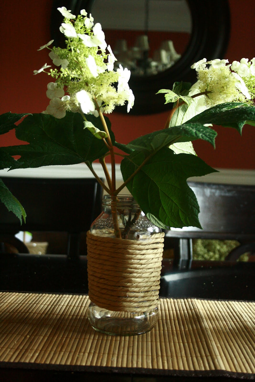 Trew Love DIY twine wrapped vases