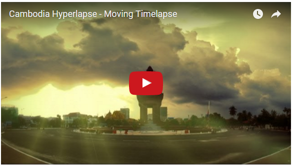 Cambodia Hyperlapse - Moving Timelapse