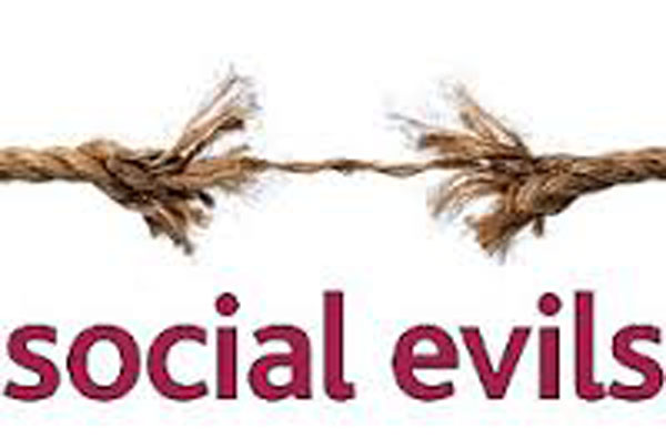 Social Evils (With Outline)