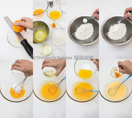 Orange Chiffon Cake Procedures01