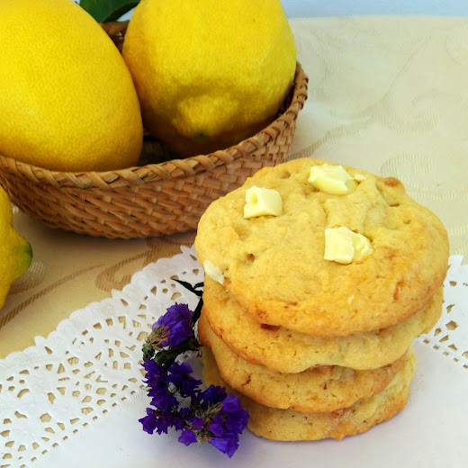 Cookies de limón & chocolate blanco - Sweetter