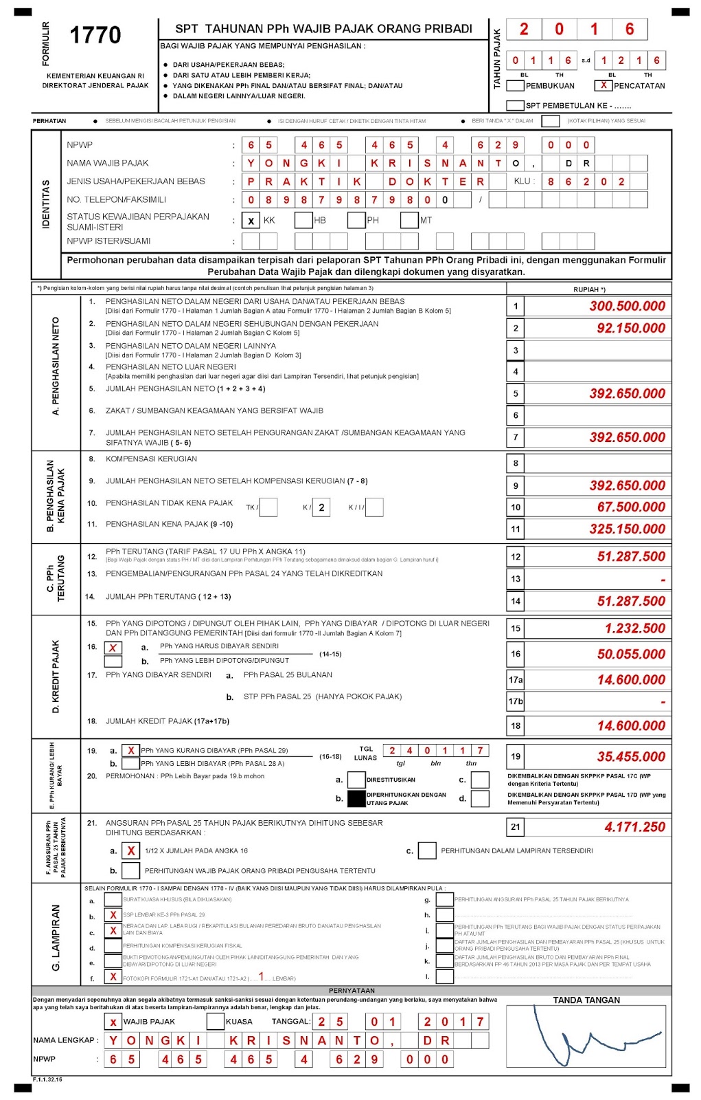 Contoh Laporan Spt Tahunan Nusagates