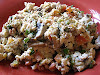 Indian Mushroom and Scallion Scrambled Eggs