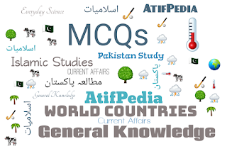 countries of the world general knowledge MCQs - 1