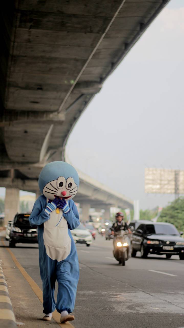 Poor Doraemon, He Looks So Thin 