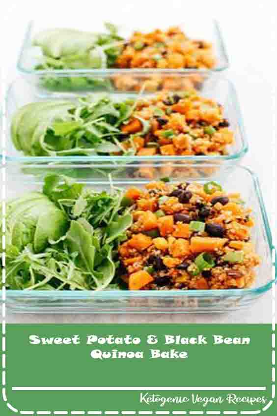 Sweet Potato & Black Bean Quinoa Bake Healthy Resepes Wolff