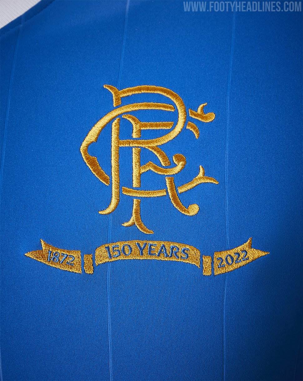 Rangers 2022 150-Years Anniversary Kit Released - Footy Headlines