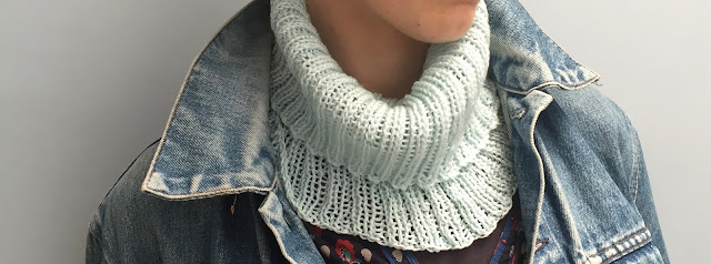 ribbed cowl