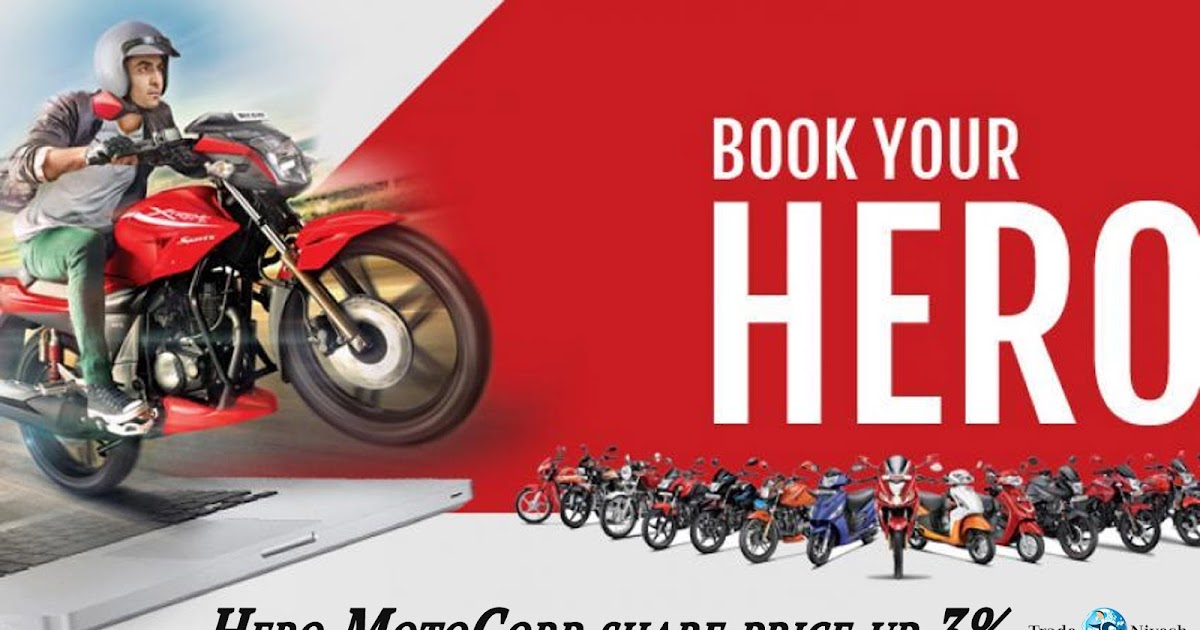 Hero MotoCorp share price up 3 Trade Nivesh