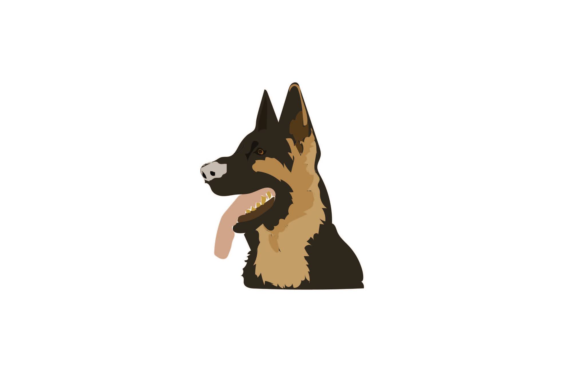 Dog Logo II FreeVecs dog-logo-ii-freevecs