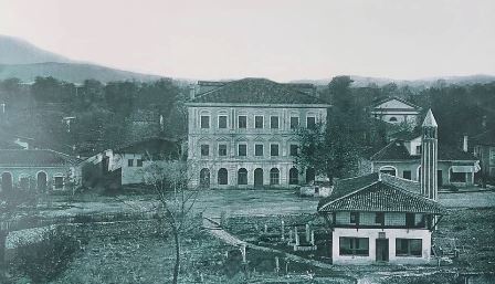 Fotografi te vjetra te Shqiperise  Xhamia%2BFushe%2BCel