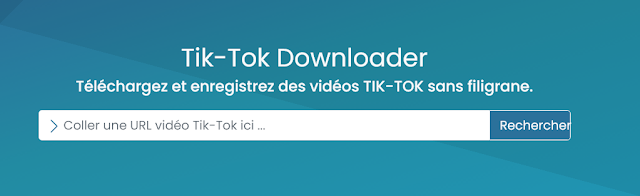 TIK-TOK Video Downloader  COMMENT ENREGISTRER DES VIDEO TIK TOK