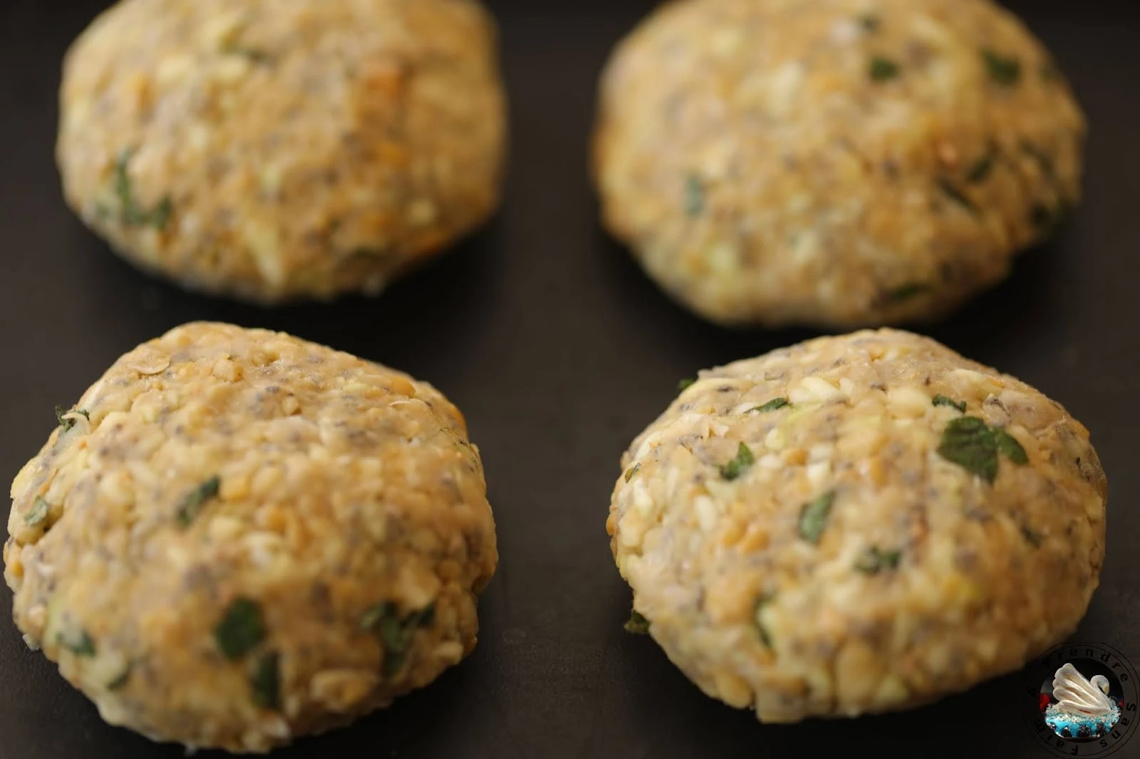 Steak vegan pois chiches courgette | A Prendre Sans Faim