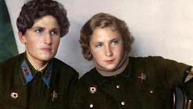 Yekaterina Budanova and Lydia Litvyak, female fighter aces of World War II worldwartwo.filminspector.com