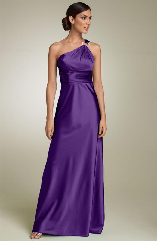 Purple Bridesmaid Dresses Designs | Wedding dresses, simple wedding ...