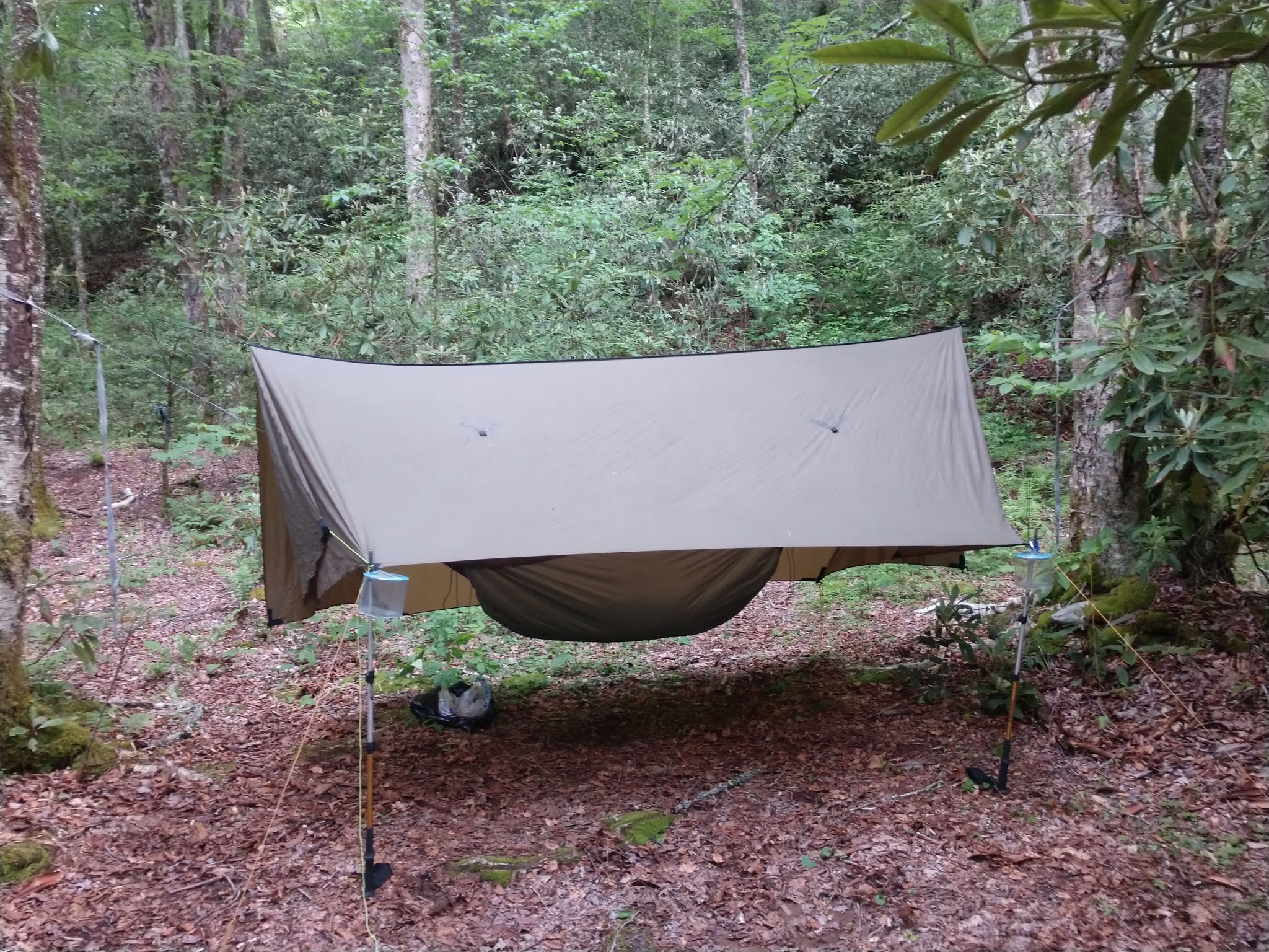 Western North Carolina Hammock Camping and Fly Fishing