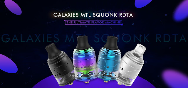 Vapefly Galaxies MTL Squonk RDTA Deal