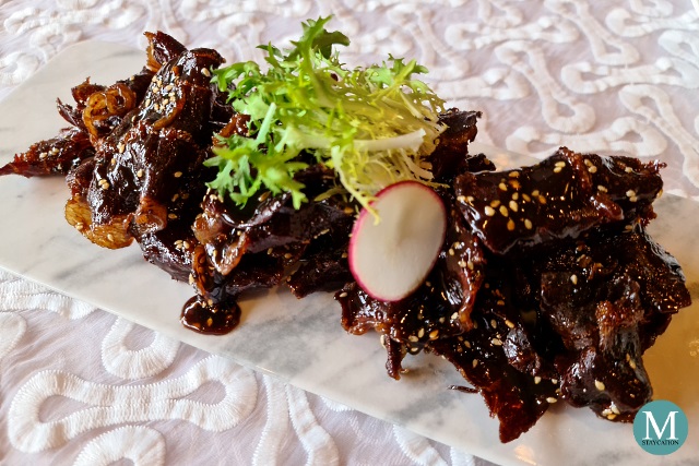 Fried Crispy Beef at Summer Palace at Edsa Shangri-La, Manila