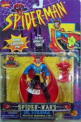 strange doctor spider action figure animated series dr wars plastic toybiz hydro cat 1996 dreams pursuits idol released