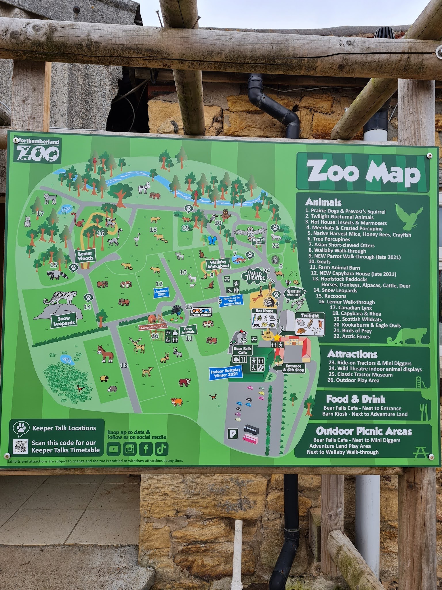 Northumberland Country Zoo Review (with a pushchair) North East