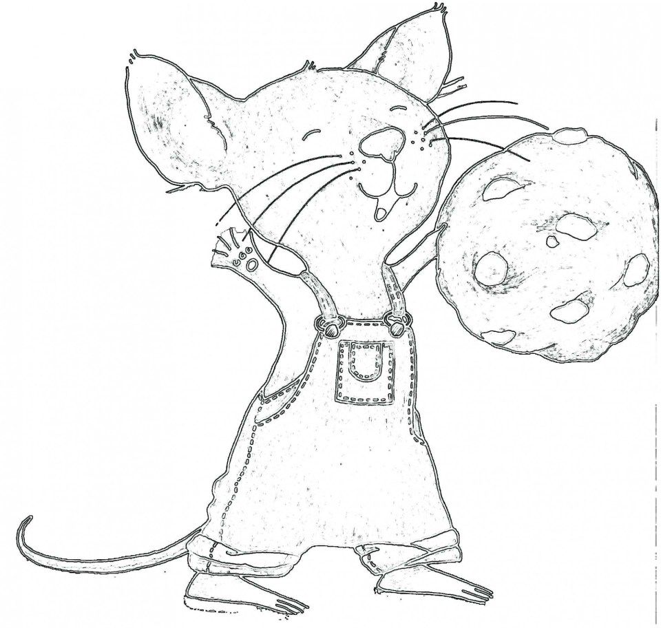 If You Give A Mouse A Cookie Coloring Sheet