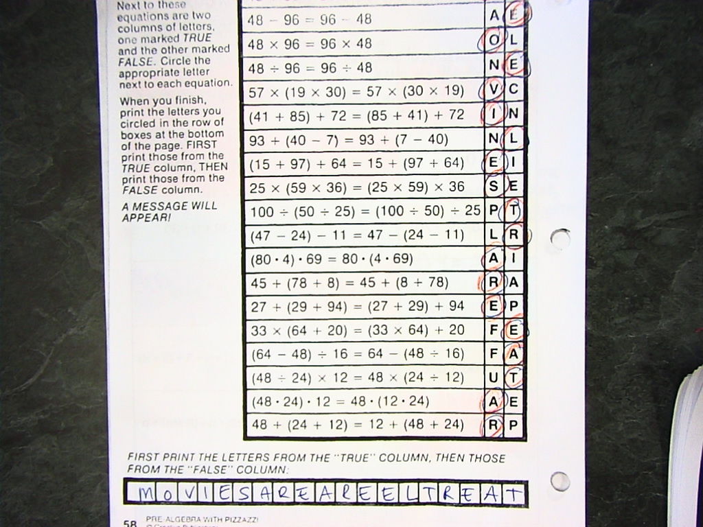 Math 11 Accelerated with Mrs. VanDyke: September 11 & 11 Inside Get The Message Math Worksheet