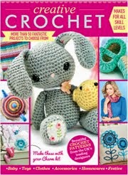 .Creative crochet bunny and chick