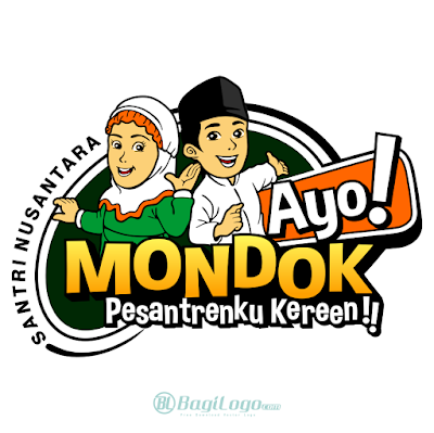 Santri Nusantara Ayo Mondok Logo Vector