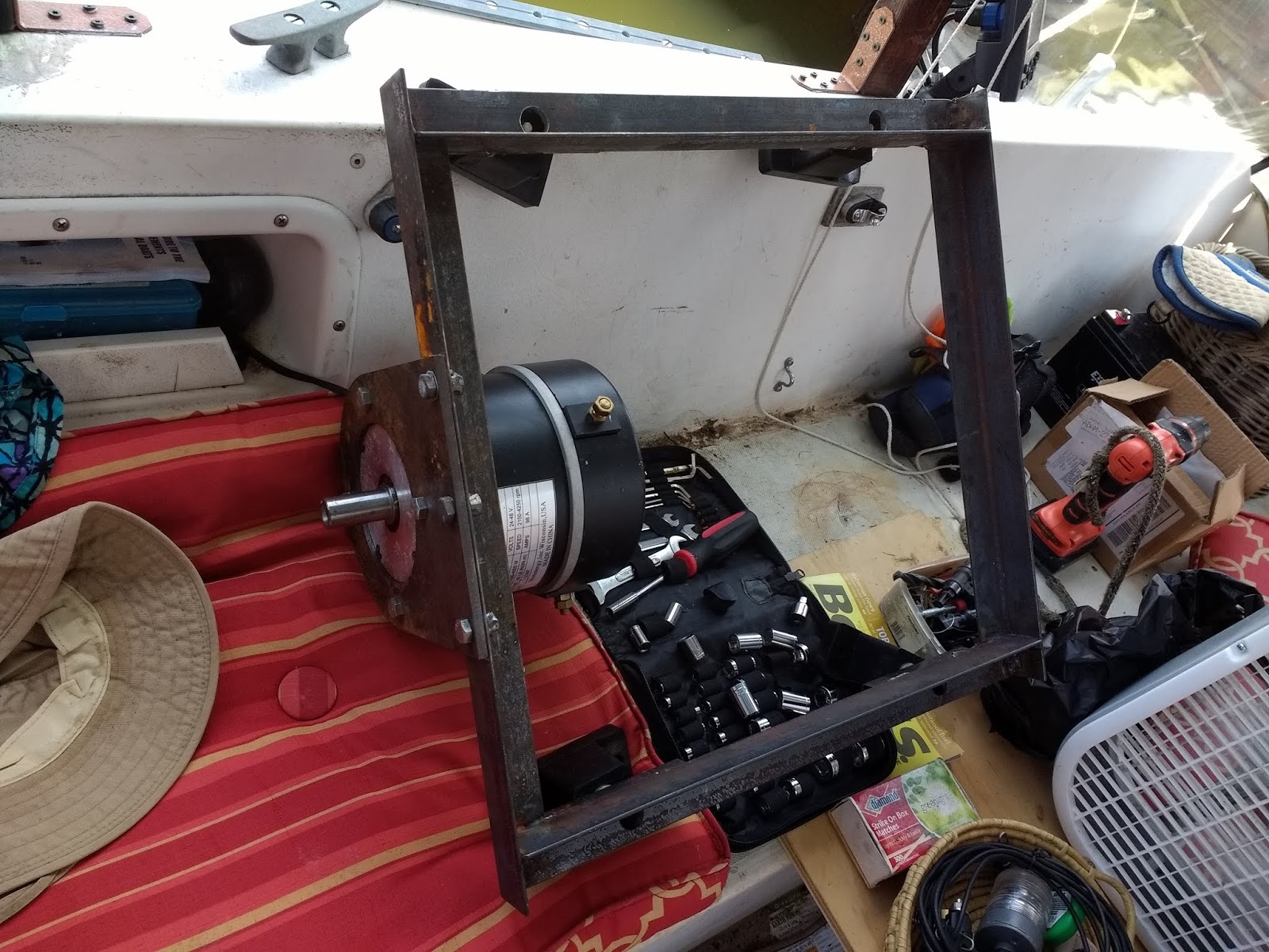 The Floating Empire Electric Motor Install, part I