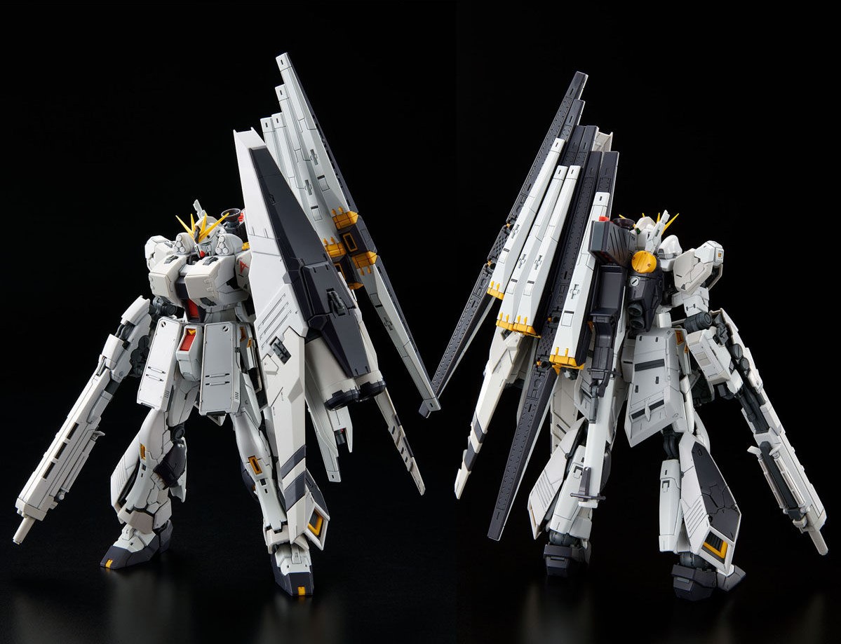 RG 1/144 NU Gundam HWS (Re-Issue) Official Images - JEFusion