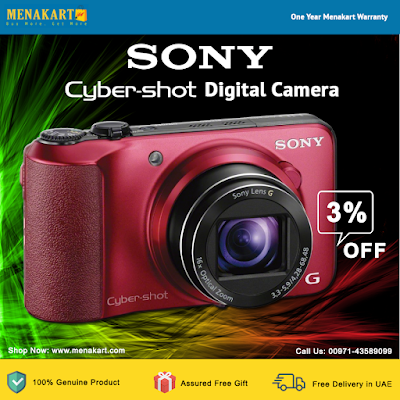 Cyber-shot Digital Camera - DSC-HX10V - Red