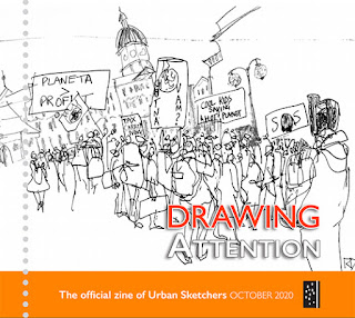 Drawing Attention Urban Sketchers