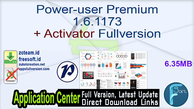 Power-user Premium 1.6.1173 + Activator Fullversion
