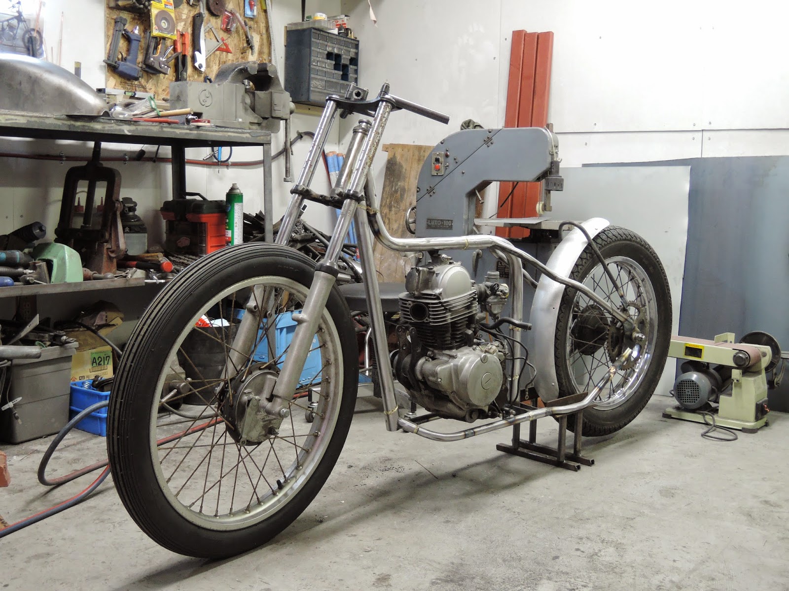 sedition "style wars" ASK.Motorcycle (narrow and skinny chop shop)