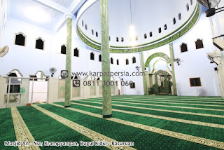 Karpet Masjid Lembut Kawasan Glagah Banyuwangi Jawa Timur