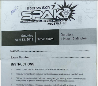 Download InterswitchSPAK Past Questions & Answers in PDF